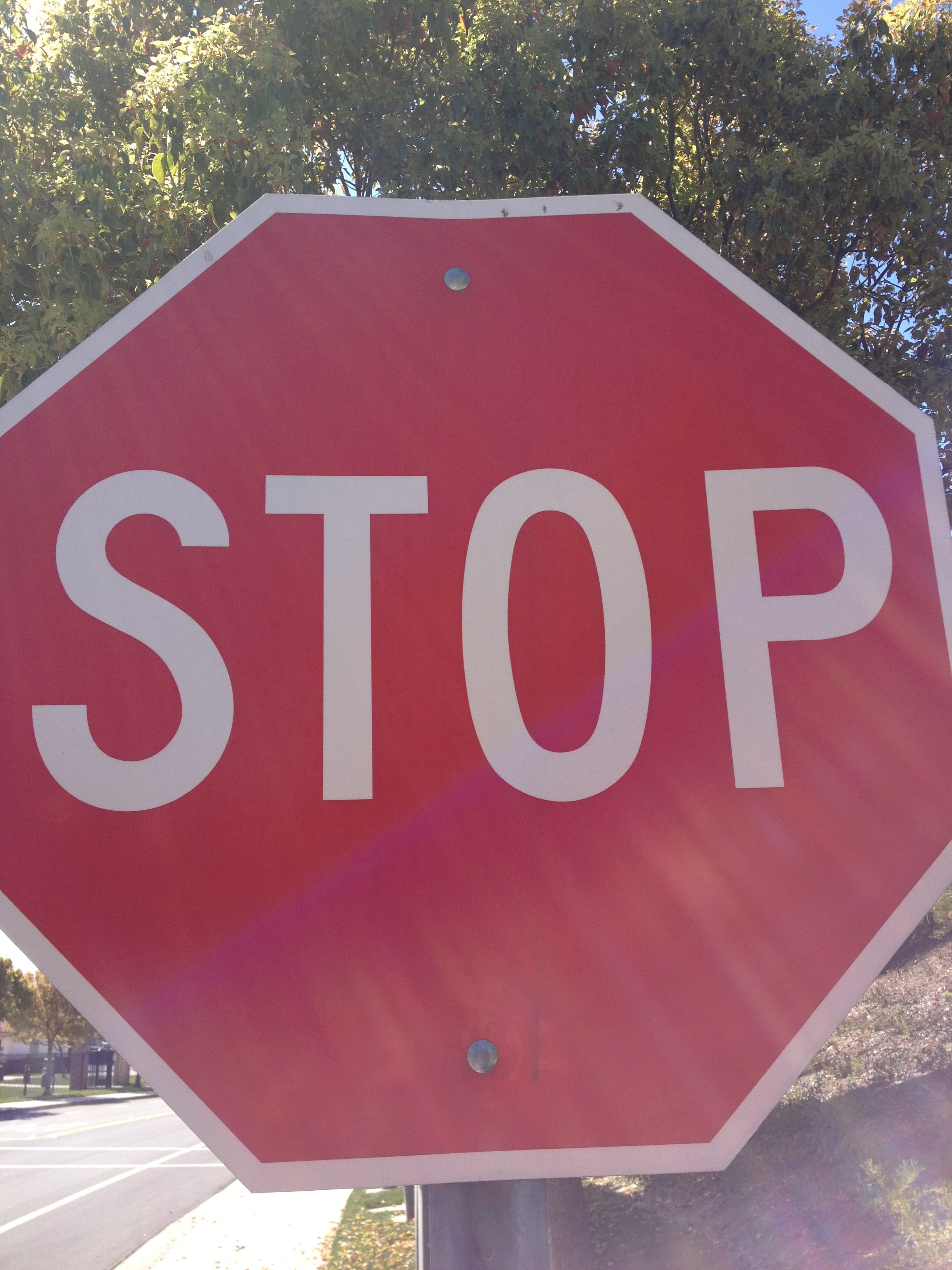 stop sign